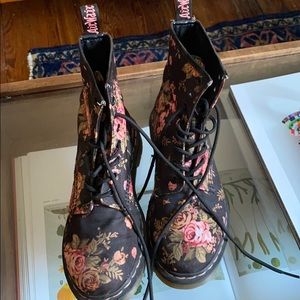 Floral Dr. Martens